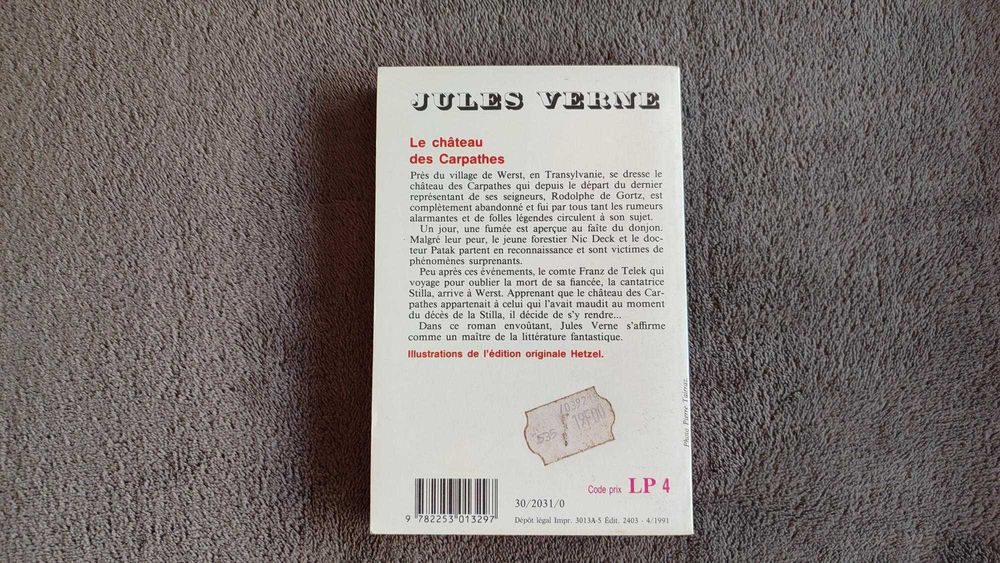 Jules Verne - Le château des Carpathes