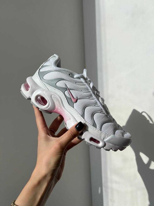 !ТОП! Nike Air Max Plus TN White Pink 36 37 38 39 40 41 тн розовые