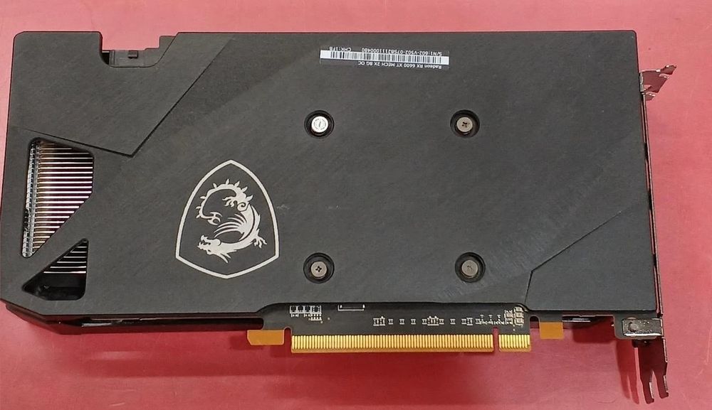 MSI Radeon RX 6600 XT MECH 2X 8G Video Graphics Card, PCI-E Gen 4 GPU GDDR6