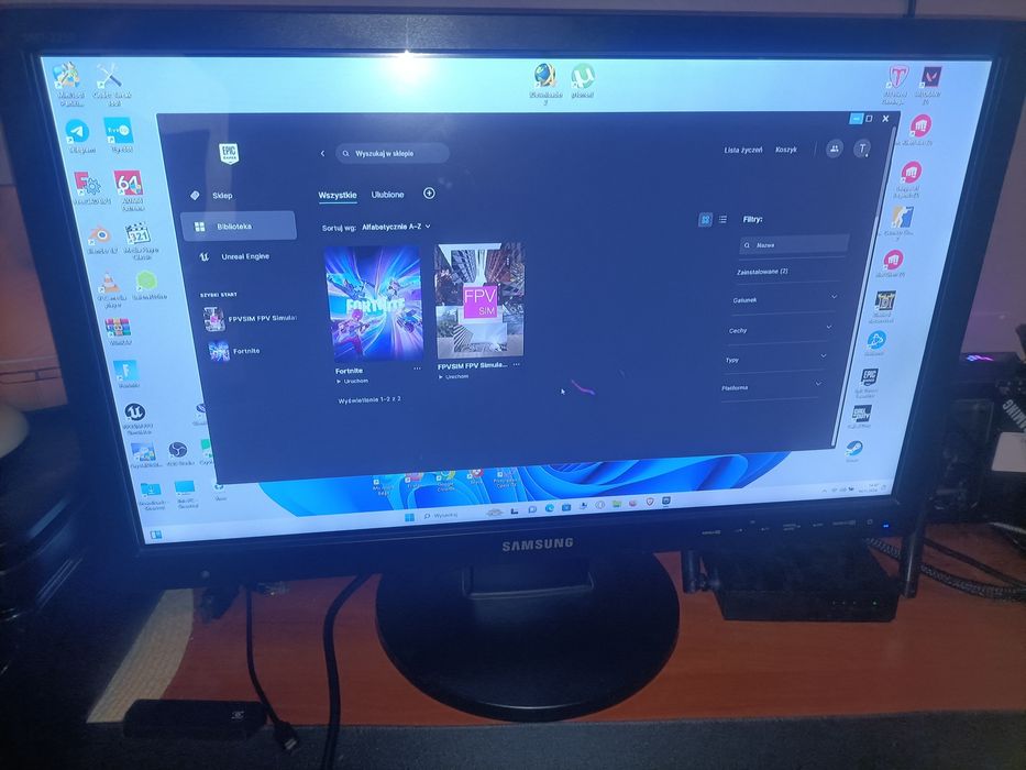 SMT-2233 Samsung wandalo odporny monitor do kamer 22" w sklepie ponad