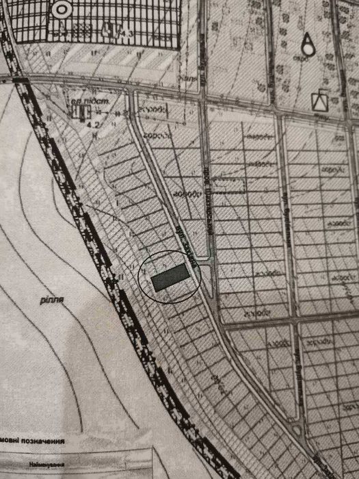 Продаж пустої приватизованої ділянки для будівництва с. Бережинка