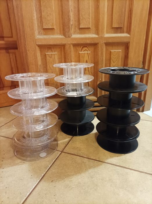 Puste szpule po filamencie rozkładane Rolki na drut kabel filament