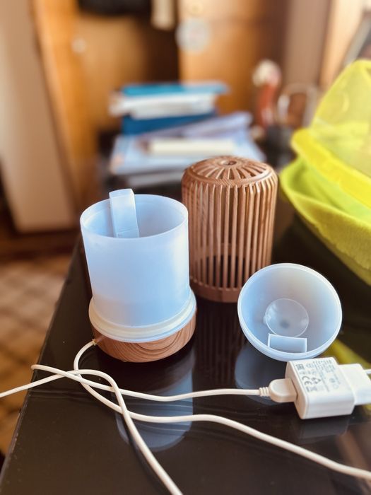 Difusor de óleos essenciais e humidificador