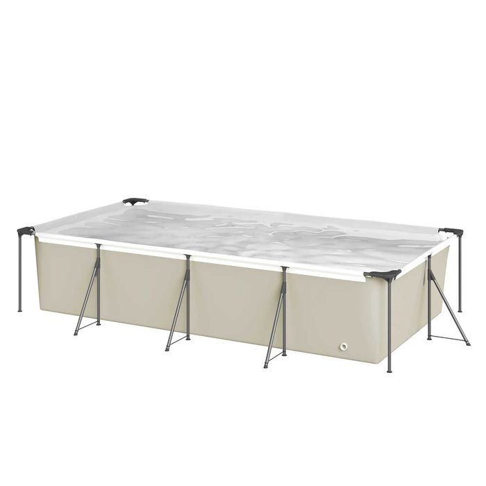 Piscina Desmontável com Estrutura Metálica (Vários Tamanhos)