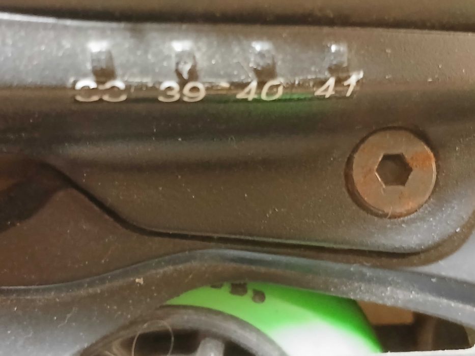 Patins em Linha Auchan verde+preto, compatíveis c/ n.º calçado 38 a 41