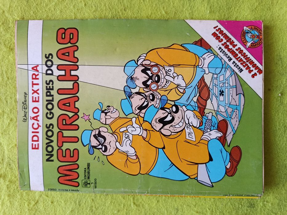 Os Metralhas, Escuteiros Mirins, Almanaque Férias  ( 4 revistas BD )