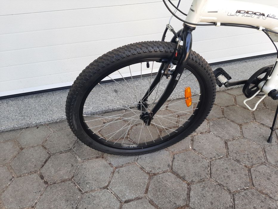 Bicicleta dobrável roda 24 aluminio