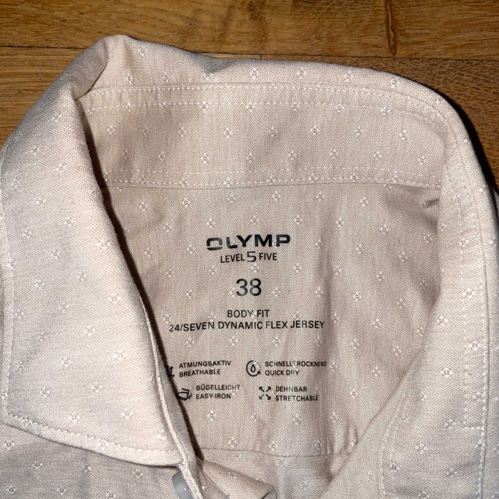 Olymp Męska Modna Elegancka Koszula Body Fit Rozm. 38
