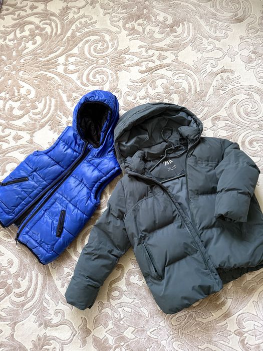 Продам зимову куртку і жилет!!!