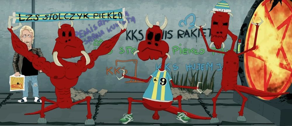 Szalik kapitan bomba walaszek egzorcysta LZS Piekło Stolczyk