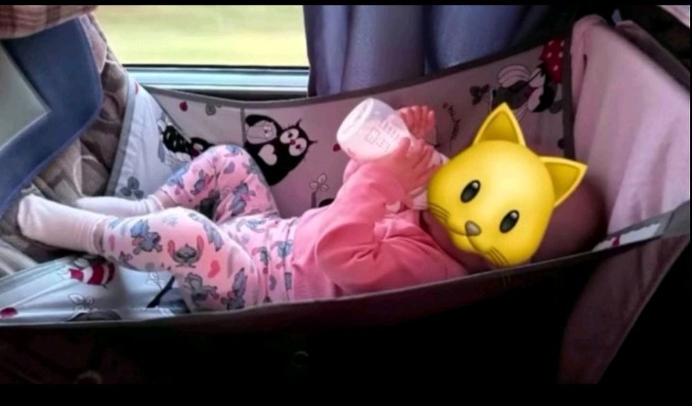 Гамак подовжувач сидіння в автобус/літак  для дитини