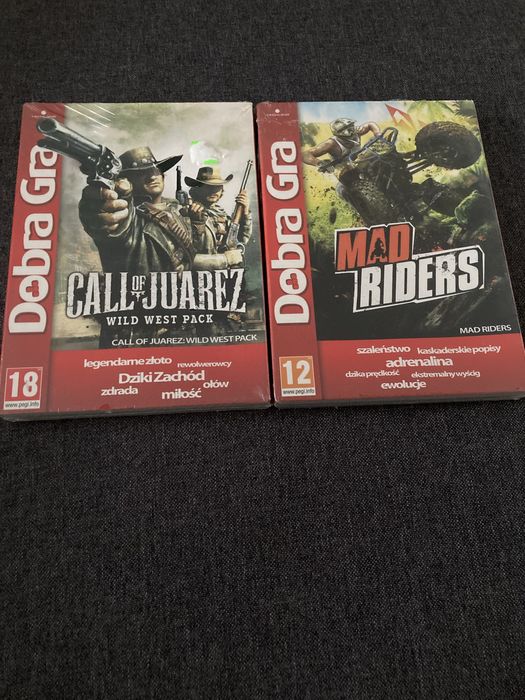 2 gry pc Call of Juarez i Mad Riders