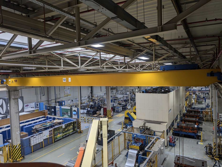 Suwnica używana bramowa ABUS KONECRANES 20t 15t 10t CZĘŚCI DO SUWNIC