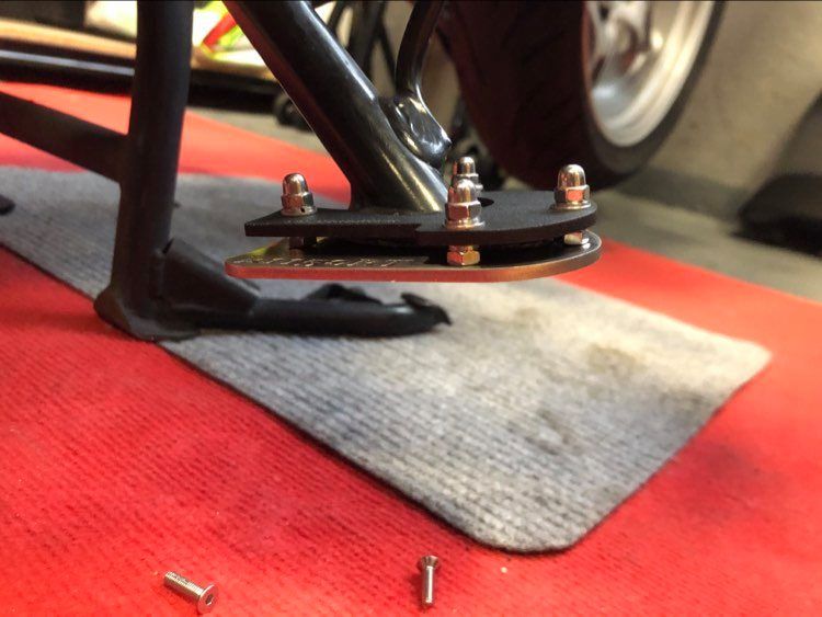 Poszerzenie stopki do motocykla BMW R1150 RT '00-06