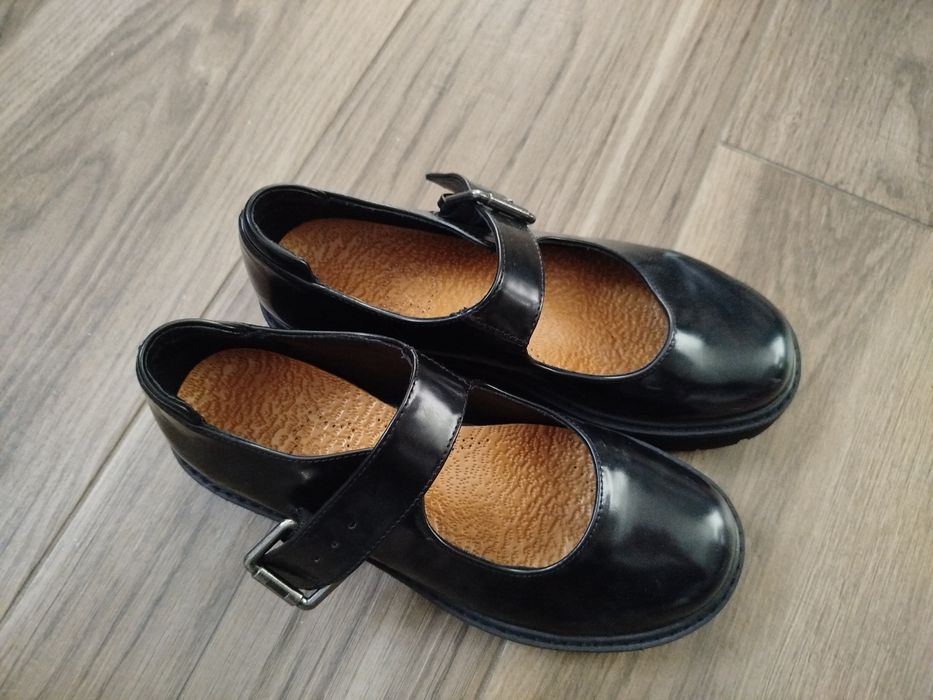 Buty skórzane dziewczece