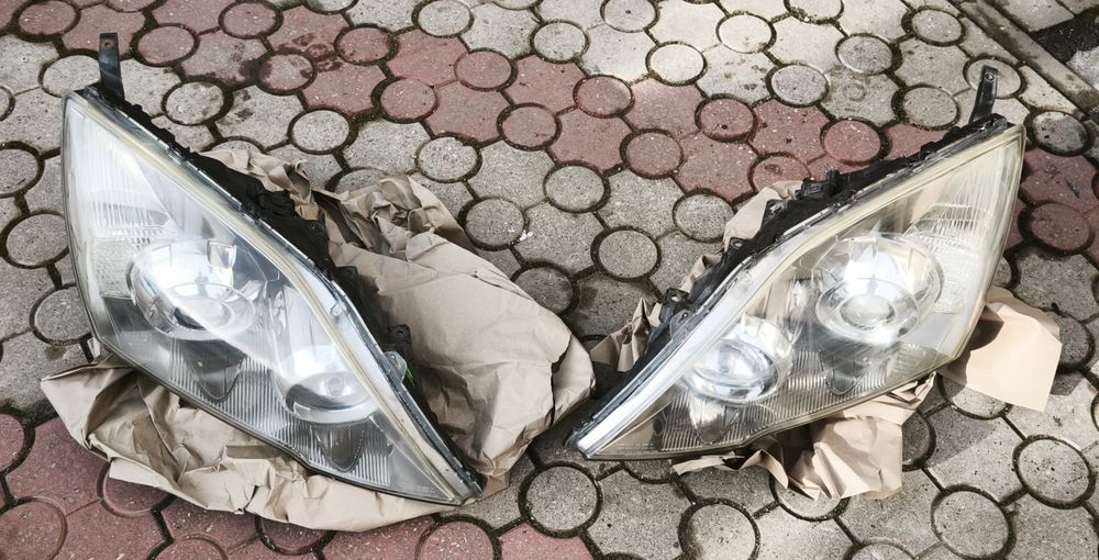 Reflektory Lampy przód Honda CR-V lll 06-12 r. Lewa Prawa UE stan bdb