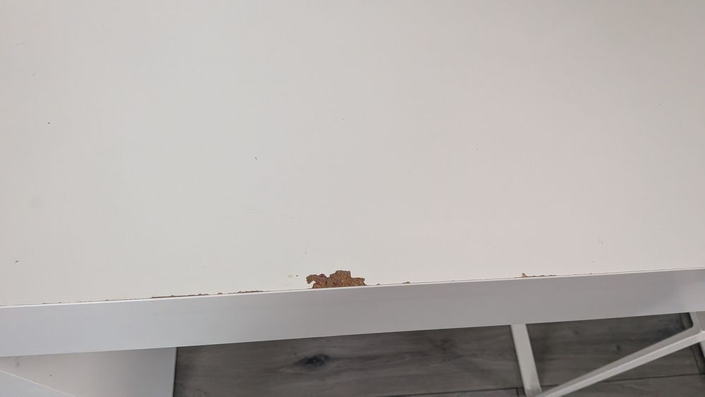 IKEA MICKE Biurko z nadstawką biały 105x50 cm