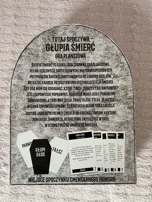Gra planszowa Głupia Śmierć