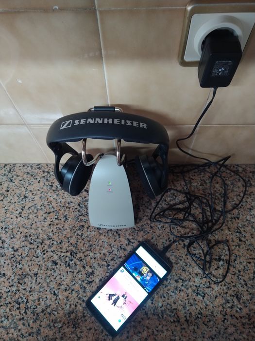 Auscultadores Wireless SENNHEISER Rs 120 Ii PlayStation TV aparelhagem