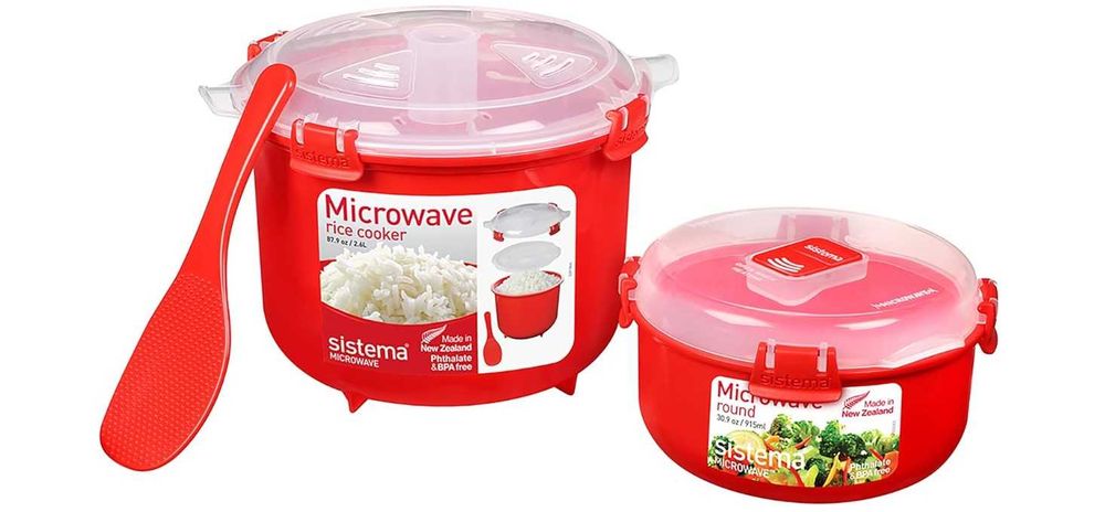Kit da Sistema para Microondas ( arroz , cuscuz, outros alimentos )