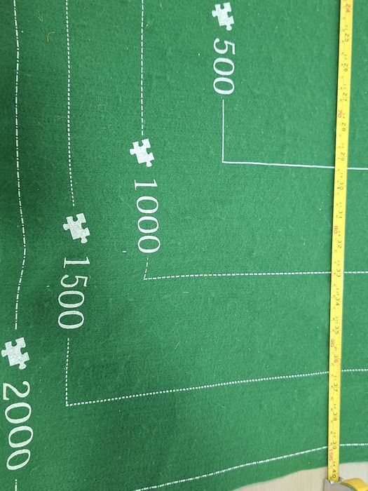 Tapete para montar Puzzles impecável