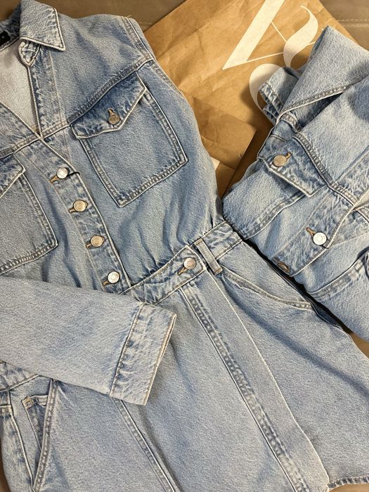 Сукня денім джинс zara