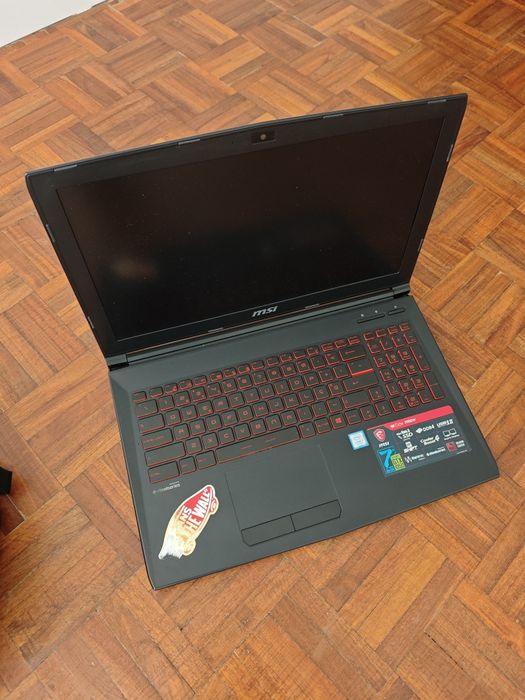 Computador Portátil MSI GeForce GTX 1050 Intel i7