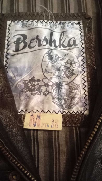 kurtka skórzana  bershka