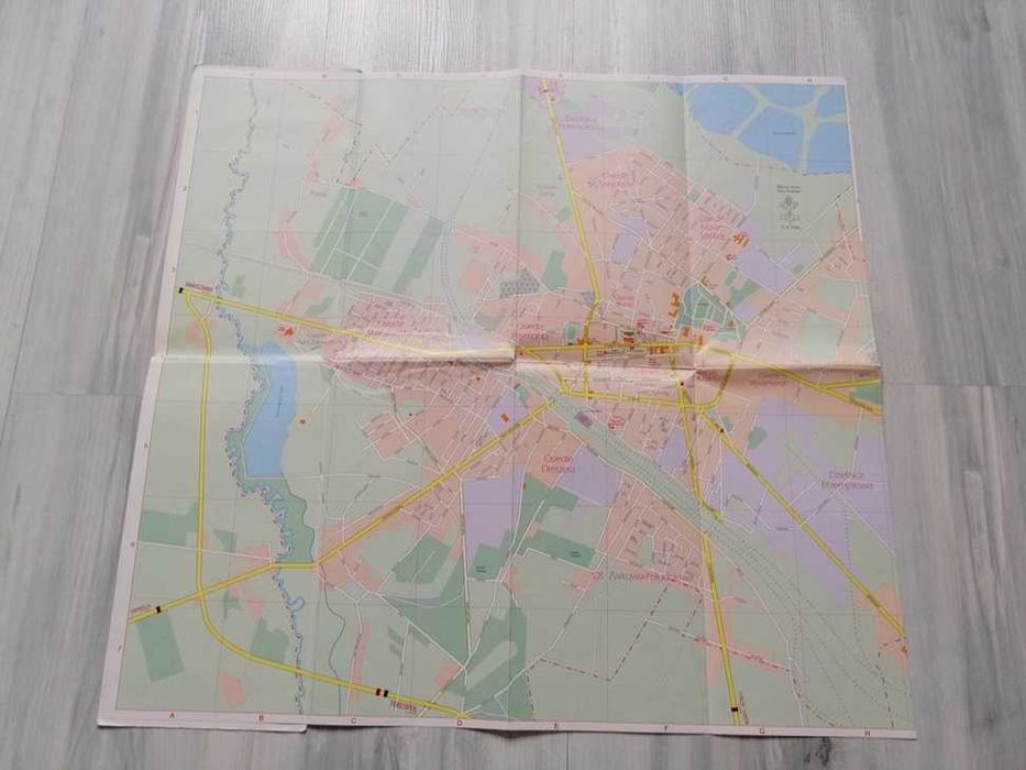 Plan miasta Siedlce. Mapa dla fanów The Office PL i Kropliczanki ;).