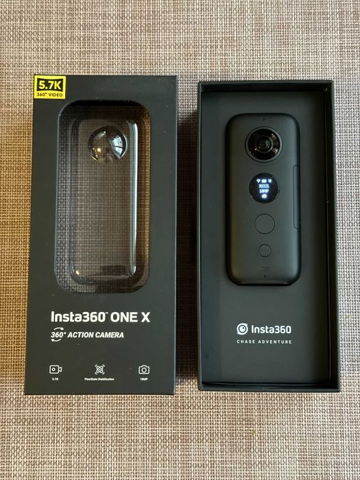 Insta 360 ONE X идеальное состояние + чехол, 2 батареи, супербонус