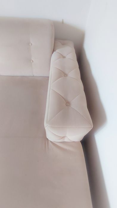 Sofa 3m30cmx1m70 cm beżowy Glamour
