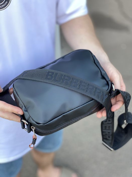 Мужская сумка Burberry чоловіча сумка барсетка месенджер через плече