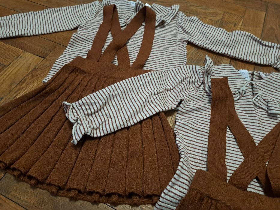 Zestaw Zara r.104 dla bliźniaczek