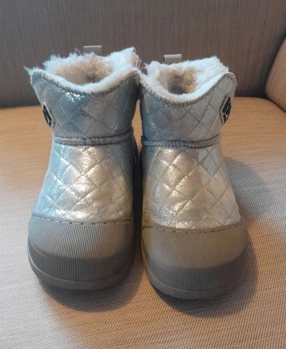 Ocieplane botki dziewczęce