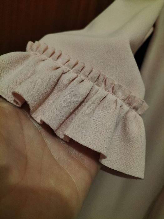 Vestido S rosa bebé