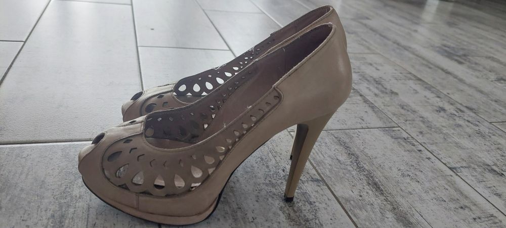 Skórzane buty Ryłko 37 i 1/2
