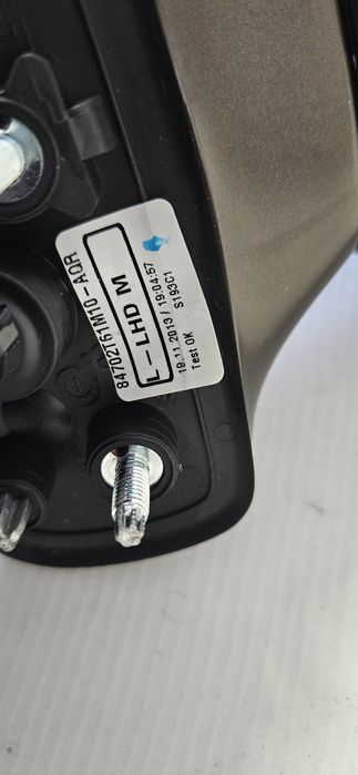 Lusterko lewe przód Suzuki sx4 sx-4 s-cross nowe oryginał 3pin