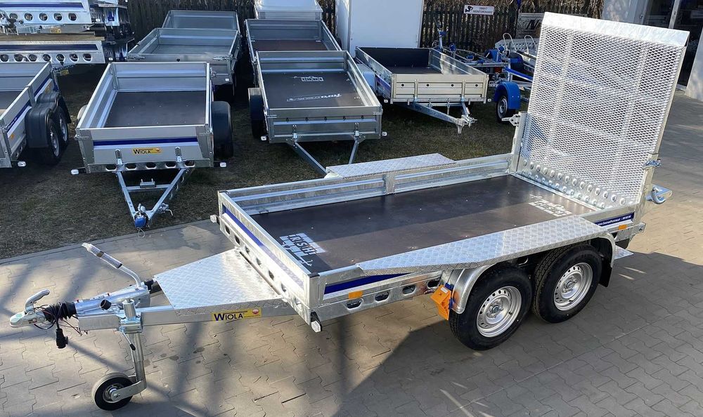 Przyczepa pod Minikoparkę Walec Wiola Budowlanka B2730/B2630 DMC2,7