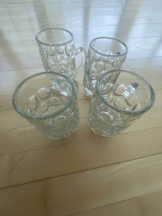 Copos de agua e Canecas de cerveja novos