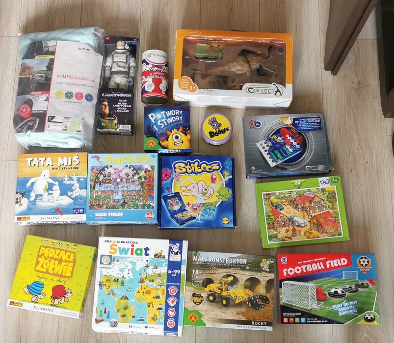 Zabawki, gry ZESTAW nr 2