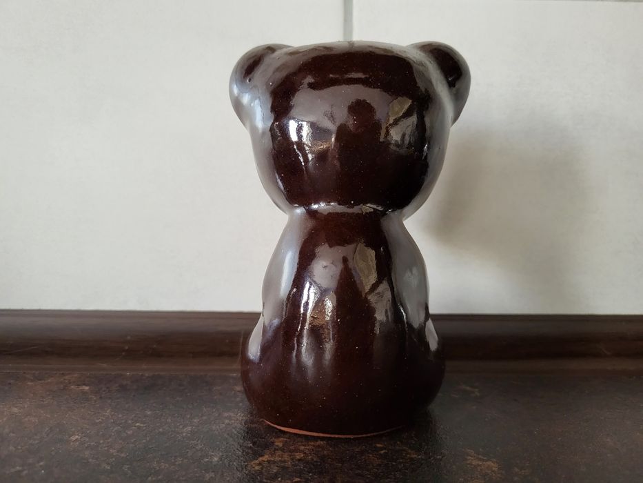 Ceramiczny miś PRL