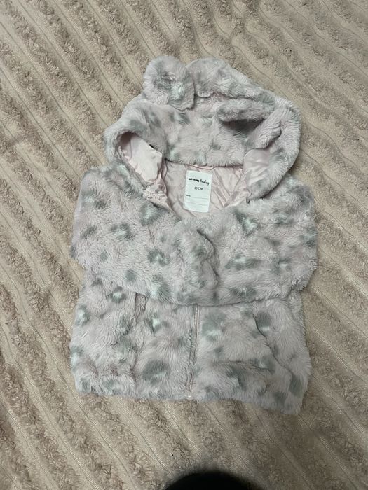 Куртка весняна плюшева розмір 80