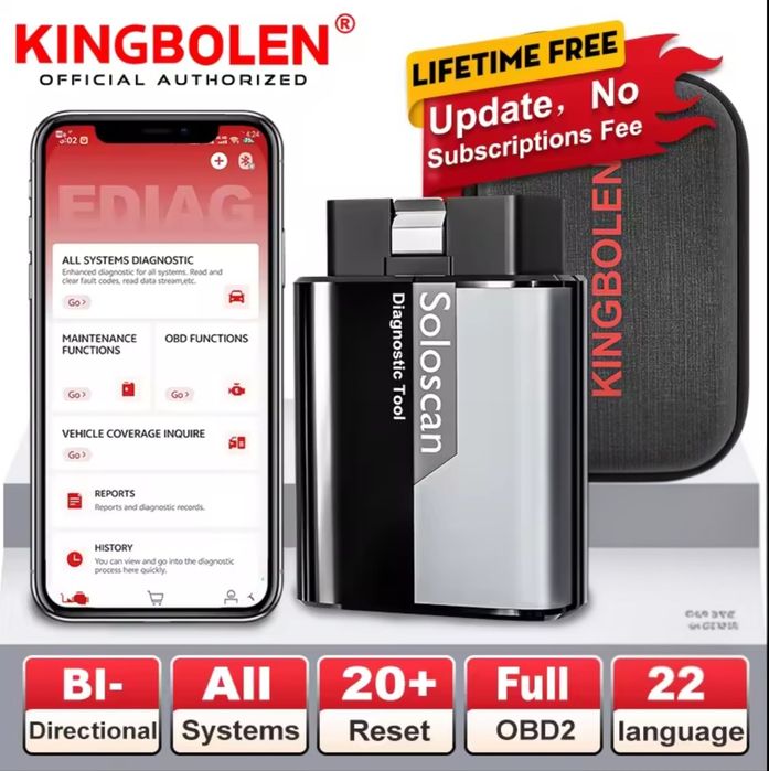 Kingbolen Soloscan skaner diagnostyczny HONDA ACURA