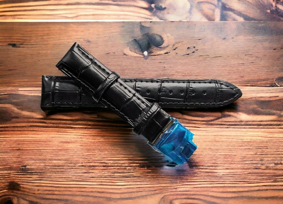 Pasek do zegarka 21 mm zapięcie motylkowe