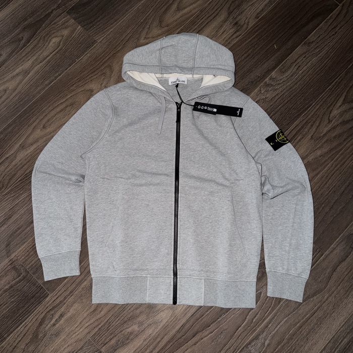 Stone Island Зип Худи Dust Grey M L LEGIT
