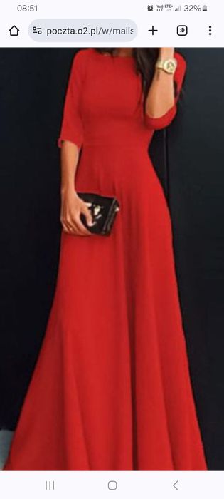 Nowa czerwona sukienka XXL  44