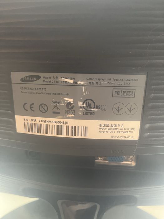 Монитор Samsung 22”