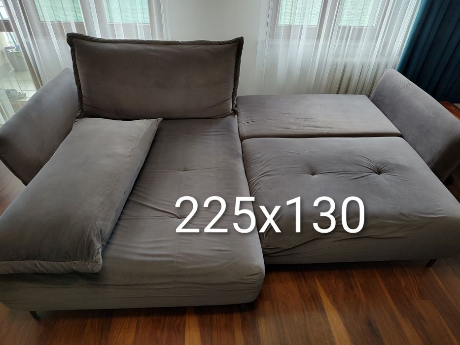 Narożnik z funkcją spania