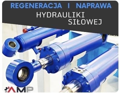 Regeneracja siłowników, uszczelnienia, węże hydrauliczne
