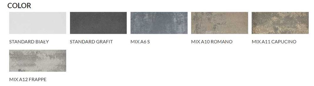 GROSSETO 90x60x10cm wielkoformatowa płyta, kostka brukowa ŚLĄSK